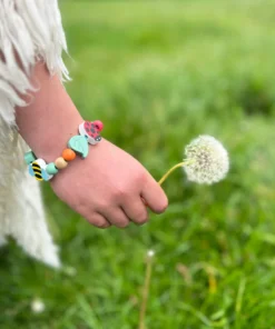 Cotton Twist Holzperlen Kreativ-Set Armband | Minibeast