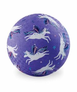 CROCODILE CREEK Spielball (mit Naturkautschuk) | Einhorn violett