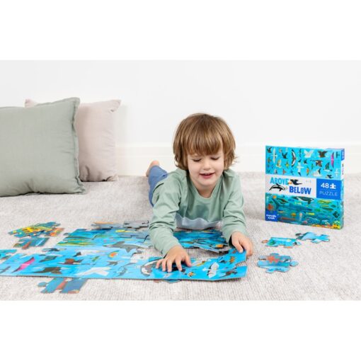 CROCODILE CREEK Puzzle 48 PCS (ab 4 Jahren) Above & Below | Himmel & Meer – Bild 2