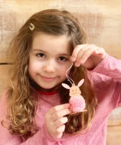 Cotton Twist Kreativ Bastelset Dose | Pompon-Hase