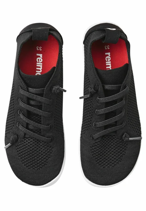 REIMA Kinder Barfussschuhe Astelu | Schwarz (SS24)