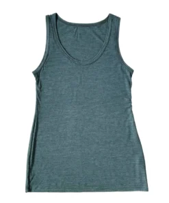 Glückskind Damen Tank Top Merinowolle & Tencel | Schiefer