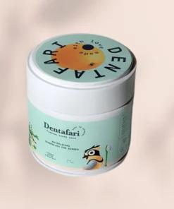 Dentafari Natürliches Zahnpulver Kinder - Orange + grüne Mandarine