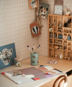 NUUKK Papier Schreibtischunterlage | Würmchen