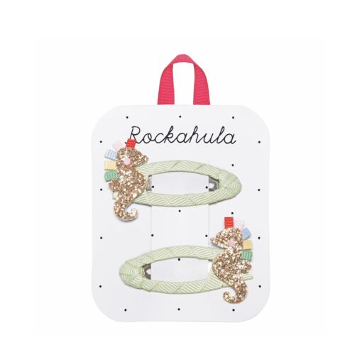 Rockahula Haarspangen | rainbow seahorse