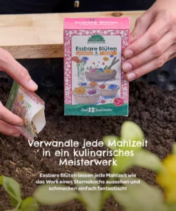 Alternative view of Die Stadtgärtner BIO Saatgut-Set (6 Sorten) | Essbare Blüten