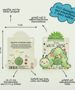 Alternative view of Die Stadtgärtner 1er Blumenmurmel | Finnis Wilde Wiese