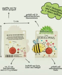 Alternative view of Die Stadtgärtner 1er Blumenmurmel | Timos Bienenschmaus