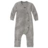 Disana Baby Merino Strick Overall | grau