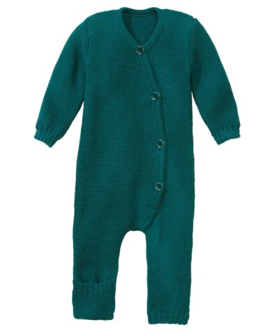 Disana Baby Merino Strick Overall | Pazific