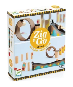 Djeco Kettenreaktionsspiel Zig & Go 25 Teile (ab 7 J.) | Action - Reaction