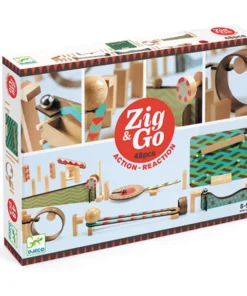 Djeco Kettenreaktionsspiel Zig & Go 48 Teile (ab 8 J.) | Action - Reaction