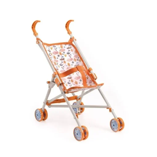 Djeco Pomea Puppen Buggy | Wald