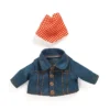 Djeco Pomea Puppen Kleiderset (30-34cm) | Lovely Blue jacket