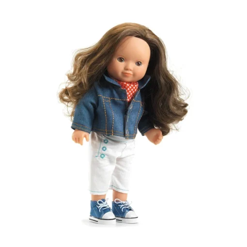 Djeco Pomea Puppen Kleiderset (30-34cm) | Lovely Blue jacket – Bild 3