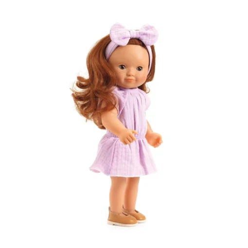 Djeco Pomea Puppen Kleiderset (30-34cm) | Kleiderset Lovely Violette