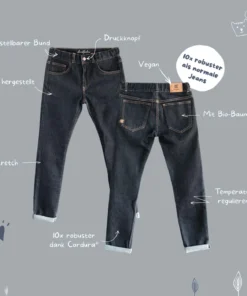 dreifeder Maxi Jeans (5-13J) | indigo