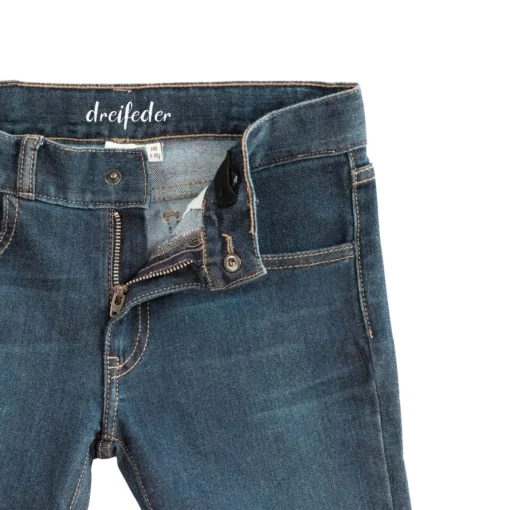 dreifeder Maxi Jeans Straight (5-13J) | stonewashed