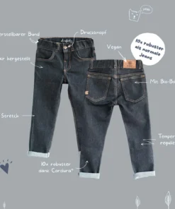 dreifeder Midi Jeans (18M-5J) | indigo