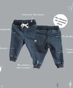 dreifeder Mini Jeans | stonewashed