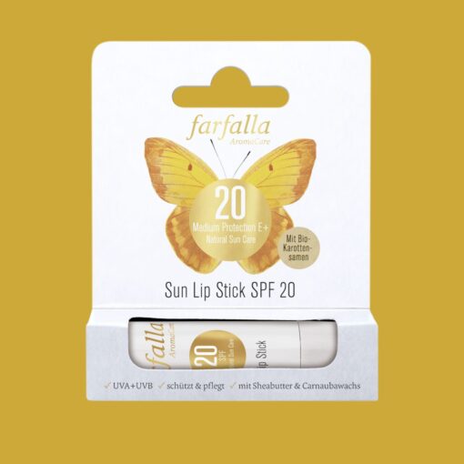 farfalla Medium Protection E+ Sun Lip Stick SPF 20