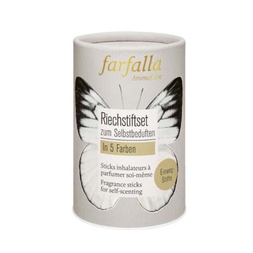 farfalla Riechstiftset in 5 Farben