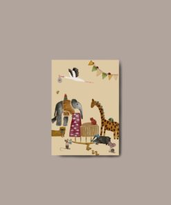 Karinlenaschmid A6 Postkarte | Wiegenfest