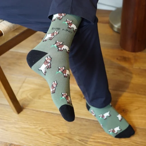 Bare Kind Bambus Socken ERW | Ziege – Bild 11