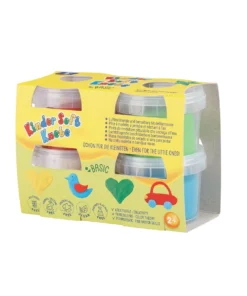 Feuchtmann Kinder Soft Knete Bio 4x80g (ab 2 J.) | Basic