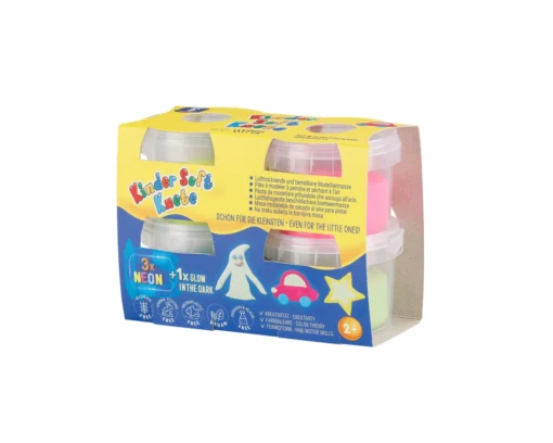 Feuchtmann Kinder Soft Knete Bio 4x80g (ab 2 J.) | Hyper