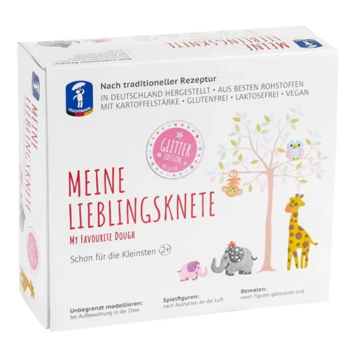 Feuchtmann Meine Lieblingsknete 4x130g (ab 2 J.) | Glitter