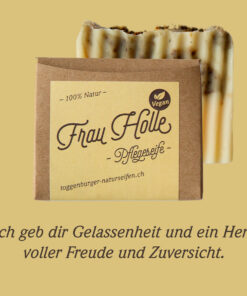 Feste Dusch- und Pflegeseife vegan | Frau Holle – 100% NATUR von Toggenburgerer Naturseifen