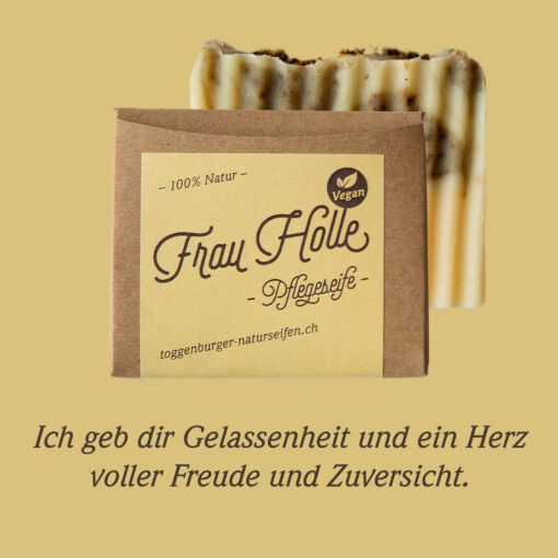 Feste Dusch- und Pflegeseife vegan | Frau Holle – 100% NATUR von Toggenburgerer Naturseifen