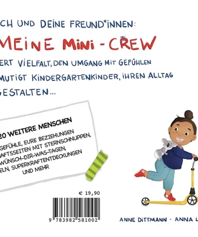 Freundschaftsbuch "Meine Mini - Crew" für Kindergartenkinder