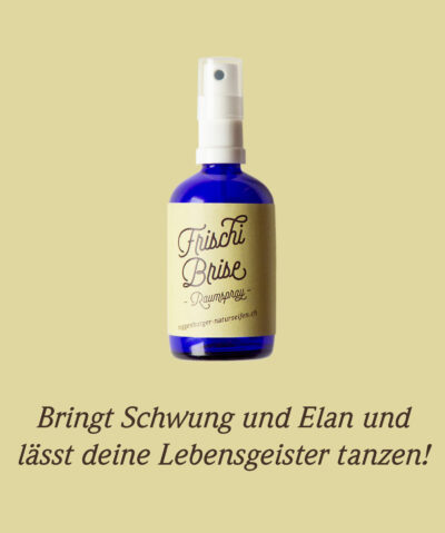 Raumspray | Frischi Brise- zitronig duftend - 100% NATUR von Toggenburger Naturseifen