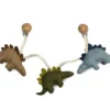 Gamcha Baby Kinderwagenkette aus Filz | Dinos