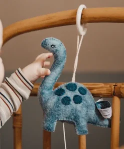 Gamcha Baby Spieluhr | Dino blau