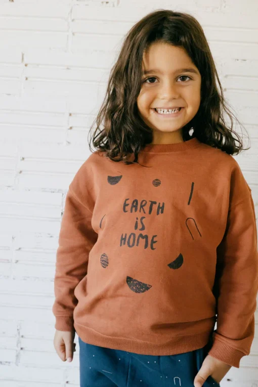 Tiralahilacha Kinder unisex Pullover GABY | EARTH IS HOME