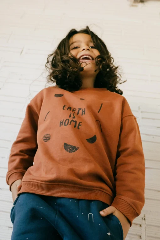 Tiralahilacha Kinder unisex Pullover GABY | EARTH IS HOME