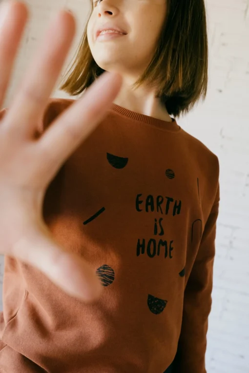 Tiralahilacha Kinder unisex Pullover GABY | EARTH IS HOME