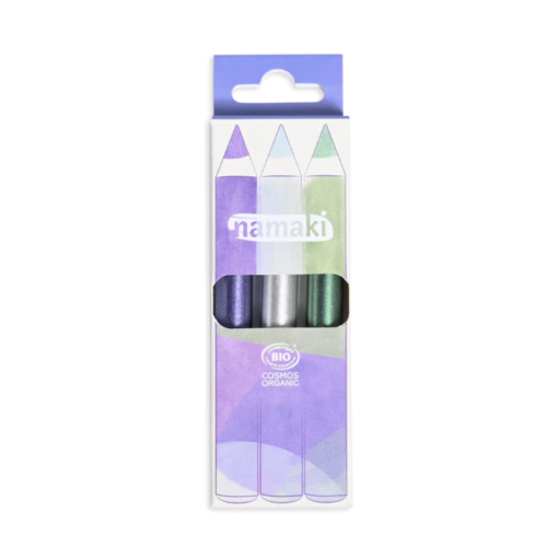 Namaki Kinder BIO Glitzer Schminkstifte Set | Moonlight