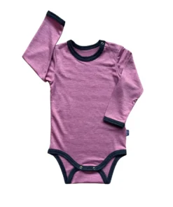 Glückskind Body Merinowolle & Seide | Rose
