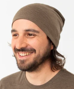 Glückskind ERW Beanie Merinowolle & Seide | Muscat