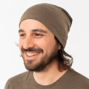 Glückskind ERW Beanie Merinowolle & Seide | Muscat