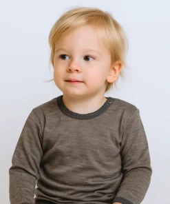 Glückskind Shirt Merinowolle & Seide | Muscat