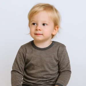 Glückskind Shirt Merinowolle & Seide | Muscat