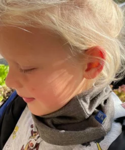 Glückskind Kinder Loop Merinowolle & Seide (Bio/GOTS) | muscat