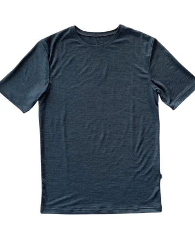 Glückskind Herren T-Shirt Merinowolle & Tencel | Anthrazit