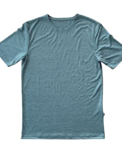 Glückskind Herren T-Shirt Merinowolle & Tencel | Schiefer