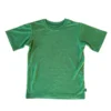 Unisex Kinder T-Shirt Merinowolle & Seide | waldgrün